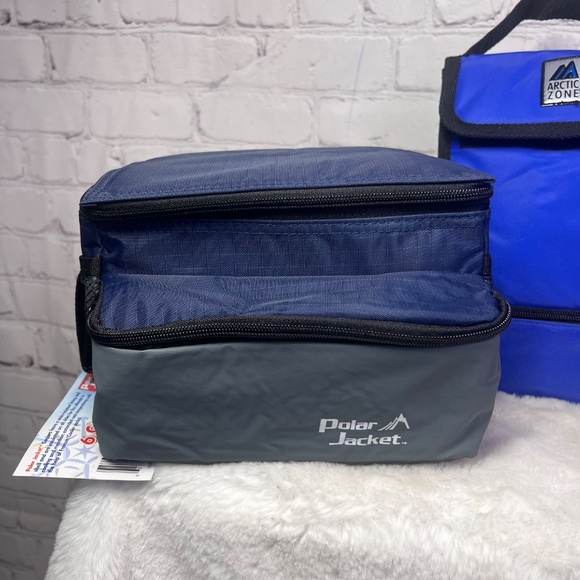 5 TUMBLERS + 3 COOLERS - TRAVEL LUNCH BEACH FOOD DRINK CANS NWT - Picture 4 of 16